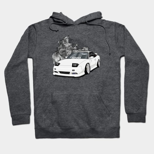 180Sx Hoodie by LpDesigns_